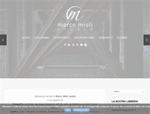 Tablet Screenshot of marcomioli.it